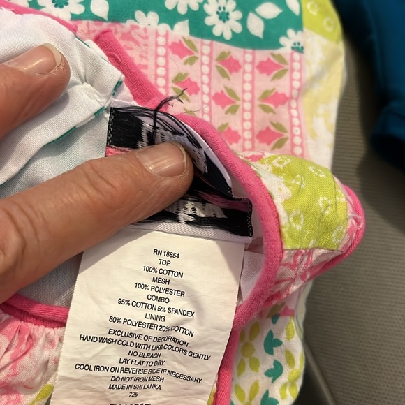 Counting Daisies child’s dress with net trim. Size 12 months. - Picture 8 of 9